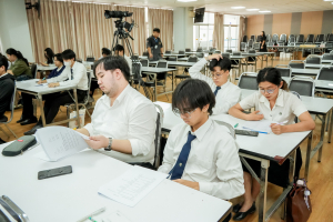 คณะเทคโนโลยีสารสนเทศ ติวเข้มสมรรถนะภาษาอังกฤษนักศึกษาปี 4 มุ่งยกระดับทักษะตามมาตรฐาน CEFR เพิ่มโอกาสสู่ตลาดงานสากล