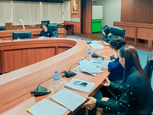 การประชุม คกก.ดำเนินงานที่พักอาศัยสวัสดิการ มรภ.เทพสตรี ครั้งที่ 1/2569