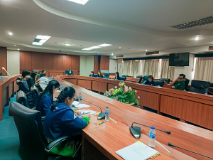 การประชุม คกก.ดำเนินงานที่พักอาศัยสวัสดิการ มรภ.เทพสตรี ครั้งที่ 1/2569