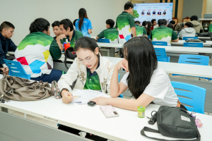 คณะเทคโนโลยีสารสนเทศ จัดโครงการพัฒนาทักษะภาษาอังกฤษ พูดให้ปัง ฟังให้เป็น เตรียมความพร้อมนักศึกษาสู่ยุคดิจิทัล