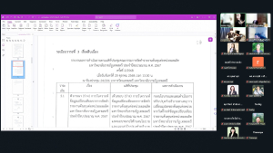 การประชุม คกก.จัดทำรายงานต้นทุนต่อหน่วยผลผลิต มรภ.เทพสตรี ประจำปีงบประมาณ พ.ศ. 2568 ครั้งที่ 1/2569
