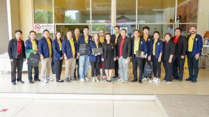 สภาคณาจารย์และข้าราชการ มรภ.เทพสตรี รุกสร้างเครือข่ายความร่วมมือ ศึกษาดูงานด้านการบริหารจัดการสภาคณาจารย์และข้าราชการ ณ ม.เกษตรศาสตร์ กำแพงแสน และ มรภ.กาญจนบุรี