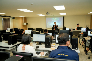 มรภ.เทพสตรี จัดอบรมการใช้เครื่องมือ AI กับการพัฒนาผลงานทางวิชาการ มุ่งยกระดับคณาจารย์สู่การจัดการศึกษาเพื่อพัฒนาท้องถิ่นที่ยั่งยืน