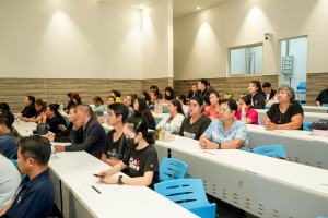 มรภ.เทพสตรี ร่วมพิธีเปิดโครงการสร้างเครือข่ายพัฒนาฝีมือแรงงาน มุ่งขับเคลื่อนระบบธนาคารหน่วยกิต สร้างโอกาสทางการศึกษาแก่แรงงานไทย