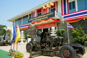 มรภ.เทพสตรี ร่วมยินดีเนื่องในโอกาสวันคล้ายวันสถาปนา กองพันทหารปืนใหญ่ต่อสู้อากาศยานที่ 3 ครบรอบปีที่ 74