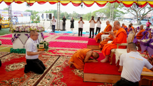 มรภ.เทพสตรี ร่วมพิธีวางศิลาฤกษ์อาคารเรียนฝ่ายประถมศึกษา โรงเรียนวินิตศึกษา ในพระราชูปถัมภ์ฯ