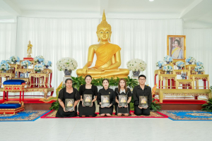 มรภ.เทพสตรี ร่วมพิธีสวดพระพุทธมนต์และเจริญจิตภาวนา อุทิศถวายพระราชกุศลแด่ สมเด็จพระนางเจ้าสิริกิติ์ พระบรมราชินีนาถ พระบรมราชชนนีพันปีหลวง ประจำเดือนมีนาคม พ.ศ. 2569