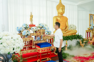 มรภ.เทพสตรี ร่วมพิธีสวดพระพุทธมนต์และเจริญจิตภาวนา อุทิศถวายพระราชกุศลแด่ สมเด็จพระนางเจ้าสิริกิติ์ พระบรมราชินีนาถ พระบรมราชชนนีพันปีหลวง ประจำเดือนมีนาคม พ.ศ. 2569