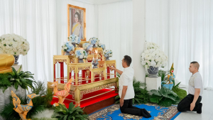 มรภ.เทพสตรี ร่วมพิธีสวดพระพุทธมนต์และเจริญจิตภาวนา อุทิศถวายพระราชกุศลแด่ สมเด็จพระนางเจ้าสิริกิติ์ พระบรมราชินีนาถ พระบรมราชชนนีพันปีหลวง ประจำเดือนมีนาคม พ.ศ. 2569