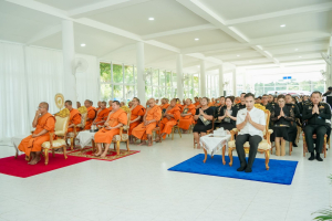 มรภ.เทพสตรี ร่วมพิธีสวดพระพุทธมนต์และเจริญจิตภาวนา อุทิศถวายพระราชกุศลแด่ สมเด็จพระนางเจ้าสิริกิติ์ พระบรมราชินีนาถ พระบรมราชชนนีพันปีหลวง ประจำเดือนมีนาคม พ.ศ. 2569