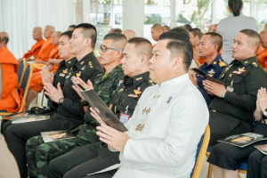 มรภ.เทพสตรี ร่วมพิธีสวดพระพุทธมนต์และเจริญจิตภาวนา อุทิศถวายพระราชกุศลแด่ สมเด็จพระนางเจ้าสิริกิติ์ พระบรมราชินีนาถ พระบรมราชชนนีพันปีหลวง ประจำเดือนมีนาคม พ.ศ. 2569
