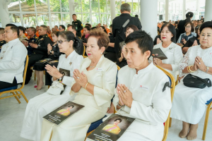 มรภ.เทพสตรี ร่วมพิธีสวดพระพุทธมนต์และเจริญจิตภาวนา อุทิศถวายพระราชกุศลแด่ สมเด็จพระนางเจ้าสิริกิติ์ พระบรมราชินีนาถ พระบรมราชชนนีพันปีหลวง ประจำเดือนมีนาคม พ.ศ. 2569
