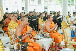มรภ.เทพสตรี ร่วมพิธีสวดพระพุทธมนต์และเจริญจิตภาวนา อุทิศถวายพระราชกุศลแด่ สมเด็จพระนางเจ้าสิริกิติ์ พระบรมราชินีนาถ พระบรมราชชนนีพันปีหลวง ประจำเดือนมีนาคม พ.ศ. 2569