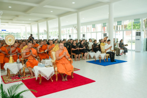 มรภ.เทพสตรี ร่วมพิธีสวดพระพุทธมนต์และเจริญจิตภาวนา อุทิศถวายพระราชกุศลแด่ สมเด็จพระนางเจ้าสิริกิติ์ พระบรมราชินีนาถ พระบรมราชชนนีพันปีหลวง ประจำเดือนมีนาคม พ.ศ. 2569