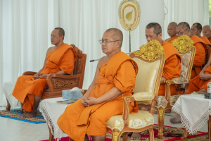 มรภ.เทพสตรี ร่วมพิธีสวดพระพุทธมนต์และเจริญจิตภาวนา อุทิศถวายพระราชกุศลแด่ สมเด็จพระนางเจ้าสิริกิติ์ พระบรมราชินีนาถ พระบรมราชชนนีพันปีหลวง ประจำเดือนมีนาคม พ.ศ. 2569
