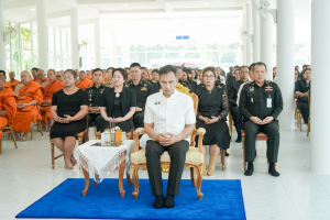 มรภ.เทพสตรี ร่วมพิธีสวดพระพุทธมนต์และเจริญจิตภาวนา อุทิศถวายพระราชกุศลแด่ สมเด็จพระนางเจ้าสิริกิติ์ พระบรมราชินีนาถ พระบรมราชชนนีพันปีหลวง ประจำเดือนมีนาคม พ.ศ. 2569