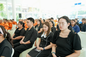 มรภ.เทพสตรี ร่วมพิธีสวดพระพุทธมนต์และเจริญจิตภาวนา อุทิศถวายพระราชกุศลแด่ สมเด็จพระนางเจ้าสิริกิติ์ พระบรมราชินีนาถ พระบรมราชชนนีพันปีหลวง ประจำเดือนมีนาคม พ.ศ. 2569