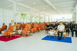 มรภ.เทพสตรี ร่วมพิธีสวดพระพุทธมนต์และเจริญจิตภาวนา อุทิศถวายพระราชกุศลแด่ สมเด็จพระนางเจ้าสิริกิติ์ พระบรมราชินีนาถ พระบรมราชชนนีพันปีหลวง ประจำเดือนมีนาคม พ.ศ. 2569