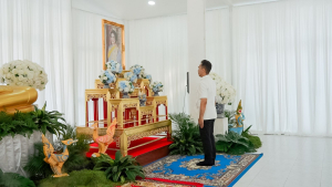 มรภ.เทพสตรี ร่วมพิธีสวดพระพุทธมนต์และเจริญจิตภาวนา อุทิศถวายพระราชกุศลแด่ สมเด็จพระนางเจ้าสิริกิติ์ พระบรมราชินีนาถ พระบรมราชชนนีพันปีหลวง ประจำเดือนมีนาคม พ.ศ. 2569