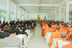 มรภ.เทพสตรี ร่วมพิธีสวดพระพุทธมนต์และเจริญจิตภาวนา อุทิศถวายพระราชกุศลแด่ สมเด็จพระนางเจ้าสิริกิติ์ พระบรมราชินีนาถ พระบรมราชชนนีพันปีหลวง ประจำเดือนมีนาคม พ.ศ. 2569
