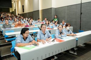 คณะเทคโนโลยีสารสนเทศ เปิดโครงการ เสริมเกราะดิจิทัล ป้องกันภัยออนไลน์ มุ่งสร้างทักษะความปลอดภัยทางเทคโนโลยีแก่เครือข่าย อสม.