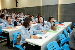 คณะเทคโนโลยีสารสนเทศ เปิดโครงการ เสริมเกราะดิจิทัล ป้องกันภัยออนไลน์ มุ่งสร้างทักษะความปลอดภัยทางเทคโนโลยีแก่เครือข่าย อสม.