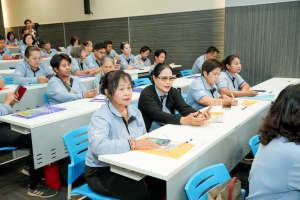 คณะเทคโนโลยีสารสนเทศ เปิดโครงการ เสริมเกราะดิจิทัล ป้องกันภัยออนไลน์ มุ่งสร้างทักษะความปลอดภัยทางเทคโนโลยีแก่เครือข่าย อสม.