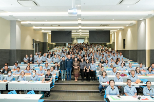 คณะเทคโนโลยีสารสนเทศ เปิดโครงการ เสริมเกราะดิจิทัล ป้องกันภัยออนไลน์ มุ่งสร้างทักษะความปลอดภัยทางเทคโนโลยีแก่เครือข่าย อสม.