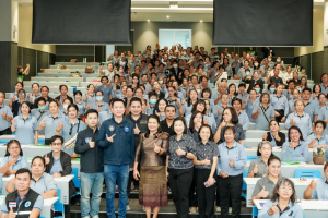 คณะเทคโนโลยีสารสนเทศ เปิดโครงการ เสริมเกราะดิจิทัล ป้องกันภัยออนไลน์ มุ่งสร้างทักษะความปลอดภัยทางเทคโนโลยีแก่เครือข่าย อสม.