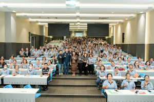 คณะเทคโนโลยีสารสนเทศ เปิดโครงการ เสริมเกราะดิจิทัล ป้องกันภัยออนไลน์ มุ่งสร้างทักษะความปลอดภัยทางเทคโนโลยีแก่เครือข่าย อสม.