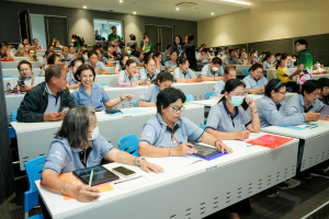 คณะเทคโนโลยีสารสนเทศ เปิดโครงการ เสริมเกราะดิจิทัล ป้องกันภัยออนไลน์ มุ่งสร้างทักษะความปลอดภัยทางเทคโนโลยีแก่เครือข่าย อสม.