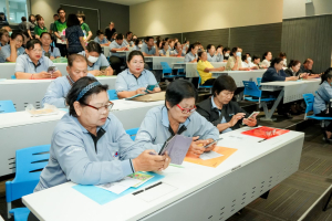 คณะเทคโนโลยีสารสนเทศ เปิดโครงการ เสริมเกราะดิจิทัล ป้องกันภัยออนไลน์ มุ่งสร้างทักษะความปลอดภัยทางเทคโนโลยีแก่เครือข่าย อสม.