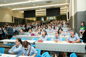 คณะเทคโนโลยีสารสนเทศ เปิดโครงการ เสริมเกราะดิจิทัล ป้องกันภัยออนไลน์ มุ่งสร้างทักษะความปลอดภัยทางเทคโนโลยีแก่เครือข่าย อสม.