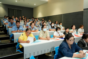 คณะเทคโนโลยีสารสนเทศ เปิดโครงการ เสริมเกราะดิจิทัล ป้องกันภัยออนไลน์ มุ่งสร้างทักษะความปลอดภัยทางเทคโนโลยีแก่เครือข่าย อสม.