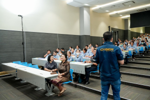 คณะเทคโนโลยีสารสนเทศ เปิดโครงการ เสริมเกราะดิจิทัล ป้องกันภัยออนไลน์ มุ่งสร้างทักษะความปลอดภัยทางเทคโนโลยีแก่เครือข่าย อสม.