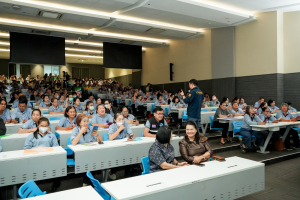 คณะเทคโนโลยีสารสนเทศ เปิดโครงการ เสริมเกราะดิจิทัล ป้องกันภัยออนไลน์ มุ่งสร้างทักษะความปลอดภัยทางเทคโนโลยีแก่เครือข่าย อสม.