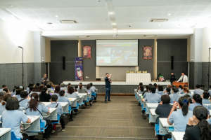 คณะเทคโนโลยีสารสนเทศ เปิดโครงการ เสริมเกราะดิจิทัล ป้องกันภัยออนไลน์ มุ่งสร้างทักษะความปลอดภัยทางเทคโนโลยีแก่เครือข่าย อสม.