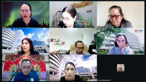 การประชุม คกก.พิจารณากลั่นกรองเพื่อทำสัญญาจ้างของพนักงานในสถาบันอุดมศึกษา สังกัด มรภ.เทพสตรี ครั้งที่ 1/2569