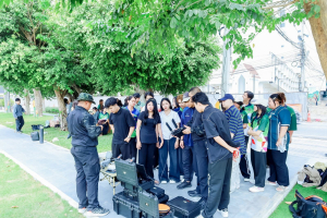 สาขาวิชานิเทศศาสตร์ดิจิทัล จัดอบรม การสร้างสรรค์ภาพถ่ายและวิดีโอด้วยโดรน เสริมทักษะวิชาชีพนิเทศศาสตร์ยุคดิจิทัล