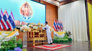 มรภ.เทพสตรี ร่วมพิธีวันที่ระลึกพระบาทสมเด็จพระนั่งเกล้าเจ้าอยู่หัว พระมหาเจษฎาราชเจ้า