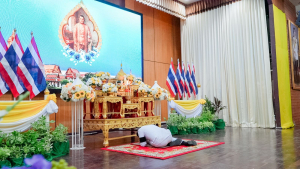 มรภ.เทพสตรี ร่วมพิธีวันที่ระลึกพระบาทสมเด็จพระนั่งเกล้าเจ้าอยู่หัว พระมหาเจษฎาราชเจ้า