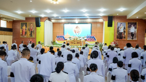 มรภ.เทพสตรี ร่วมพิธีวันที่ระลึกพระบาทสมเด็จพระนั่งเกล้าเจ้าอยู่หัว พระมหาเจษฎาราชเจ้า