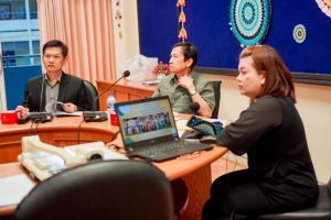 การประชุม คกก.สถานศึกษาขั้นพื้นฐานโรงเรียนสาธิตมหาวิทยาลัยราชภัฏเทพสตรี ครั้งที่ 1/2569