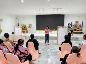 คณะมนุษยศาสตร์ฯ จัดอบรมการสร้างสรรค์ผ้าบาติกและผ้ามัดย้อม เสริมสร้างสุขภาวะและศักยภาพผู้สูงอายุอย่างยั่งยืน