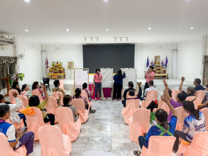 คณะมนุษยศาสตร์ฯ จัดอบรมการสร้างสรรค์ผ้าบาติกและผ้ามัดย้อม เสริมสร้างสุขภาวะและศักยภาพผู้สูงอายุอย่างยั่งยืน