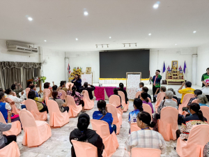 คณะมนุษยศาสตร์ฯ จัดอบรมการสร้างสรรค์ผ้าบาติกและผ้ามัดย้อม เสริมสร้างสุขภาวะและศักยภาพผู้สูงอายุอย่างยั่งยืน