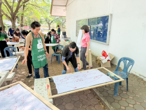 คณะมนุษยศาสตร์ฯ จัดอบรมการสร้างสรรค์ผ้าบาติกและผ้ามัดย้อม เสริมสร้างสุขภาวะและศักยภาพผู้สูงอายุอย่างยั่งยืน