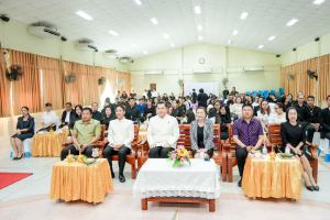 มรภ.เทพสตรี ร่วมพิธีบำเพ็ญกุศล เนื่องในโอกาสวันคล้ายวันสถาปนากระทรวงศึกษาธิการ ครบรอบ 134 ปี