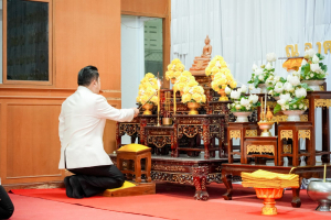 มรภ.เทพสตรี ร่วมพิธีบำเพ็ญกุศล เนื่องในโอกาสวันคล้ายวันสถาปนากระทรวงศึกษาธิการ ครบรอบ 134 ปี