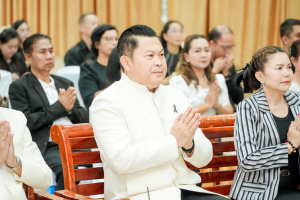 มรภ.เทพสตรี ร่วมพิธีบำเพ็ญกุศล เนื่องในโอกาสวันคล้ายวันสถาปนากระทรวงศึกษาธิการ ครบรอบ 134 ปี